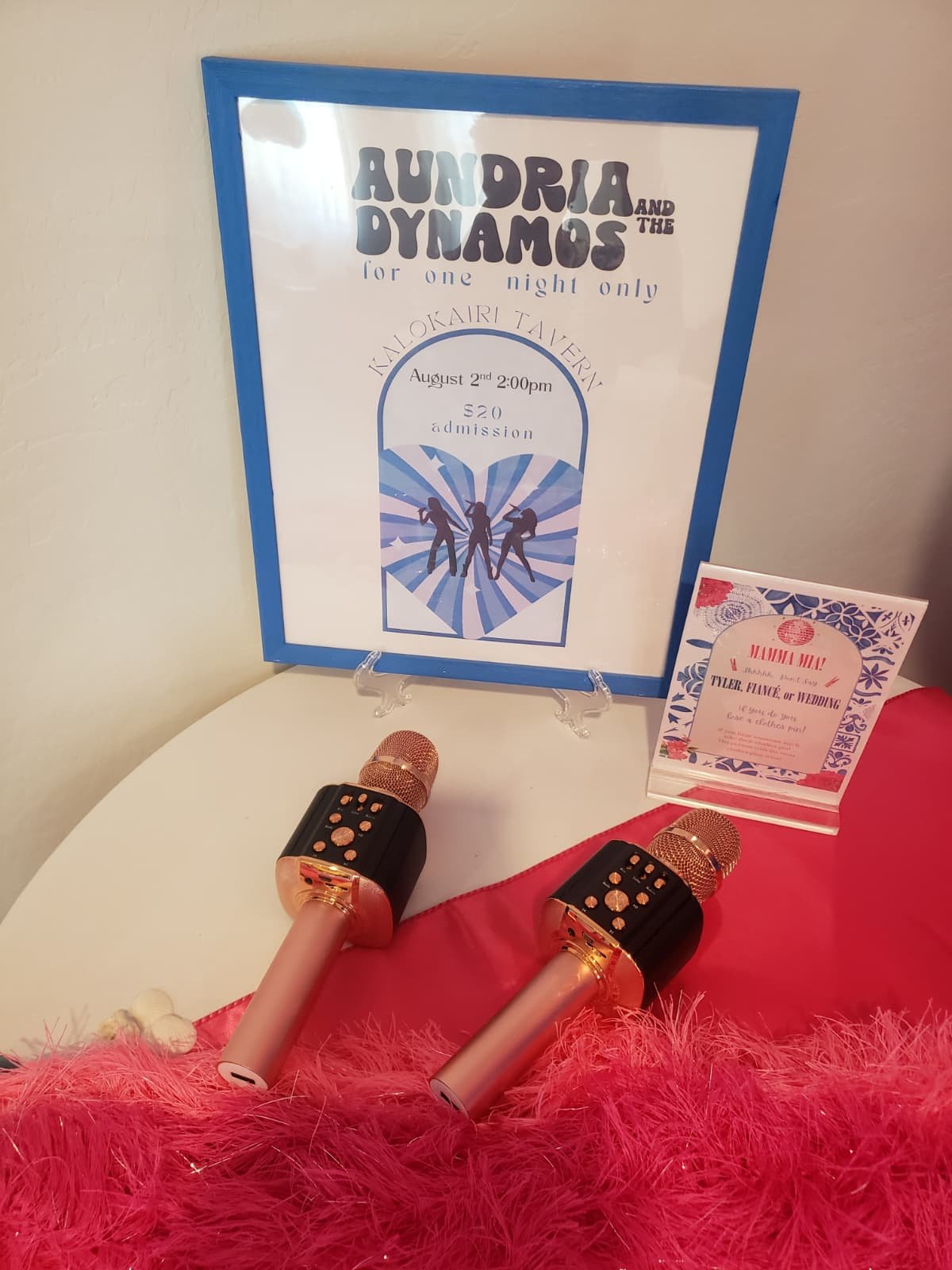 Aundria's Mamma Mia bridal shower