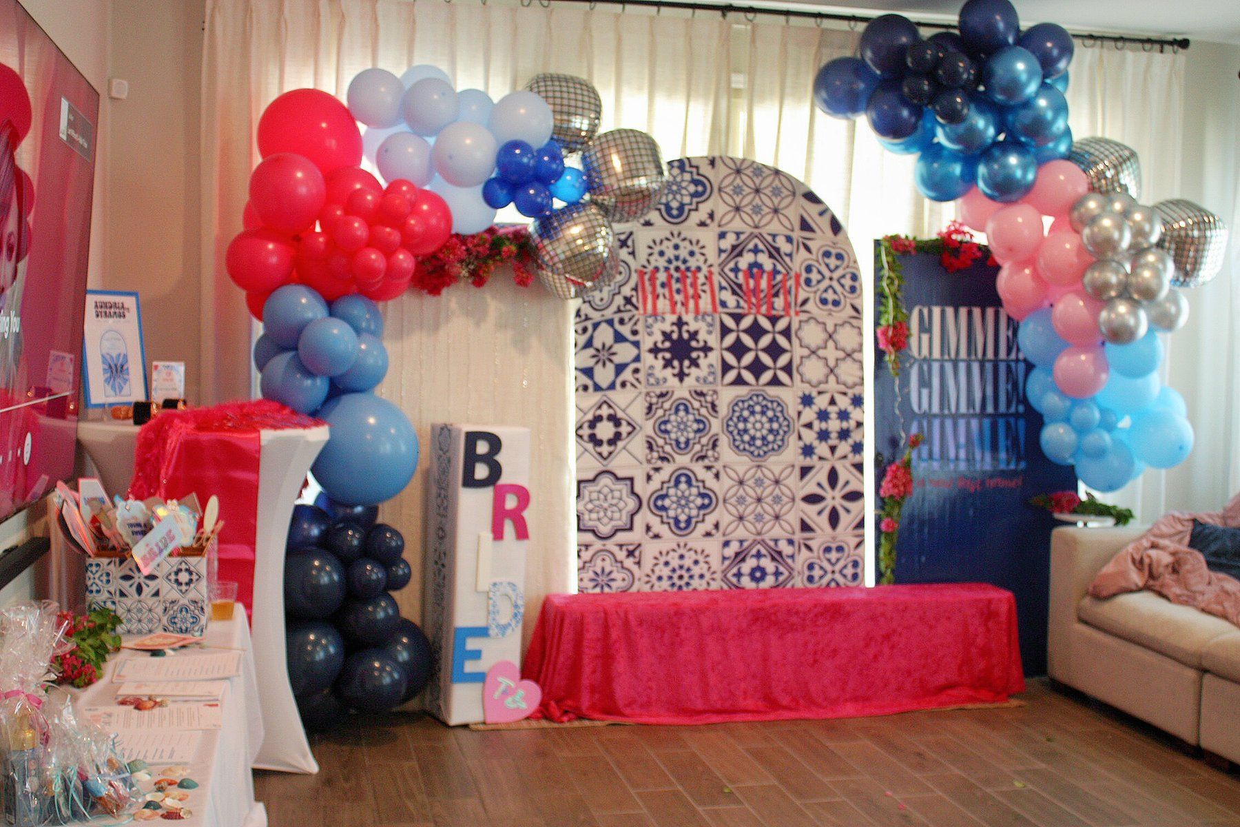 Aundria's Mamma Mia bridal shower